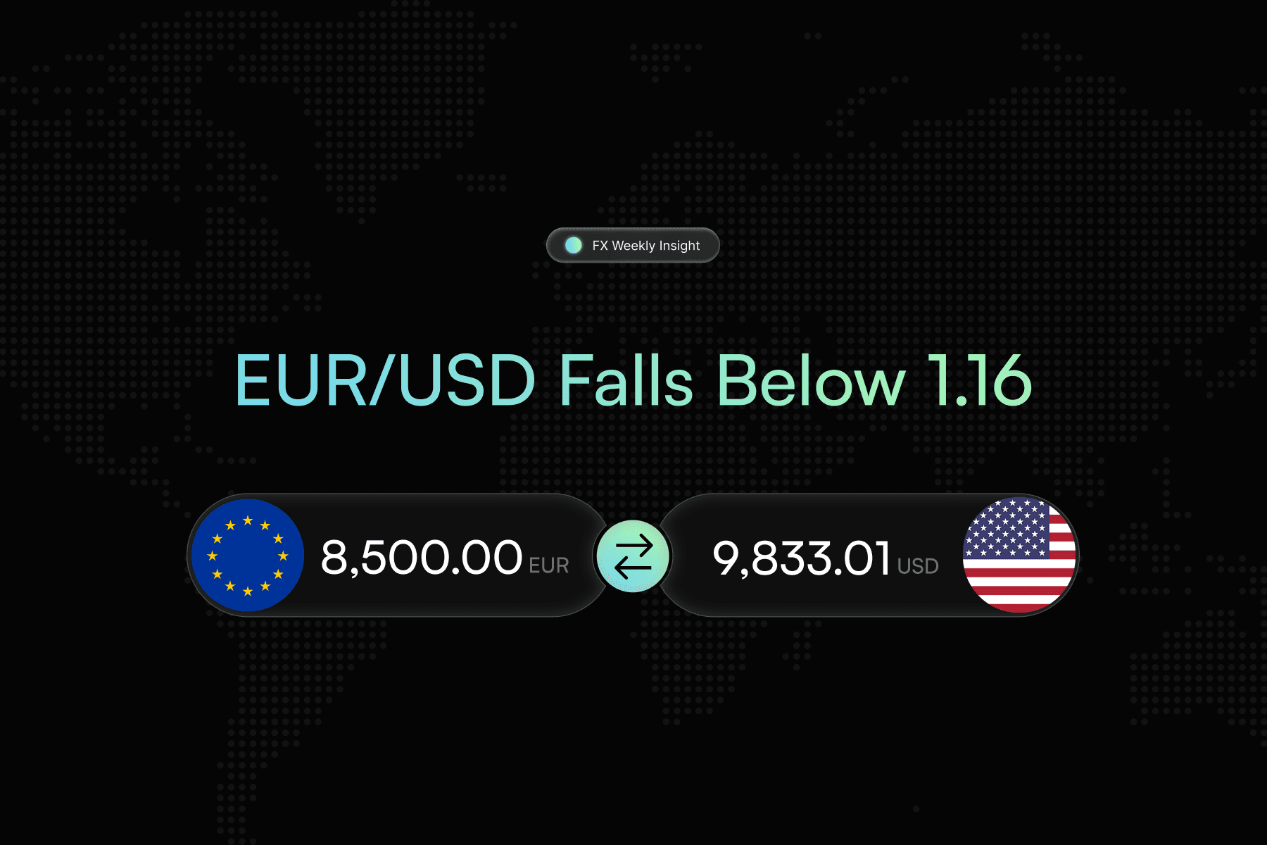 EUR/USD Dips Below 1.16: Unpacking This Week's Central Bank Decisions